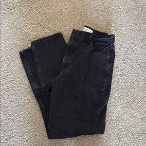 Curve Love Abercrombie Black Jeans